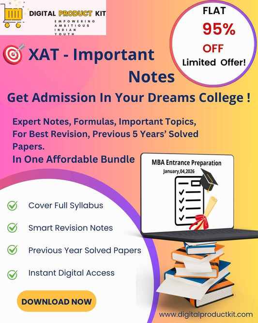 XAT - Important Notes